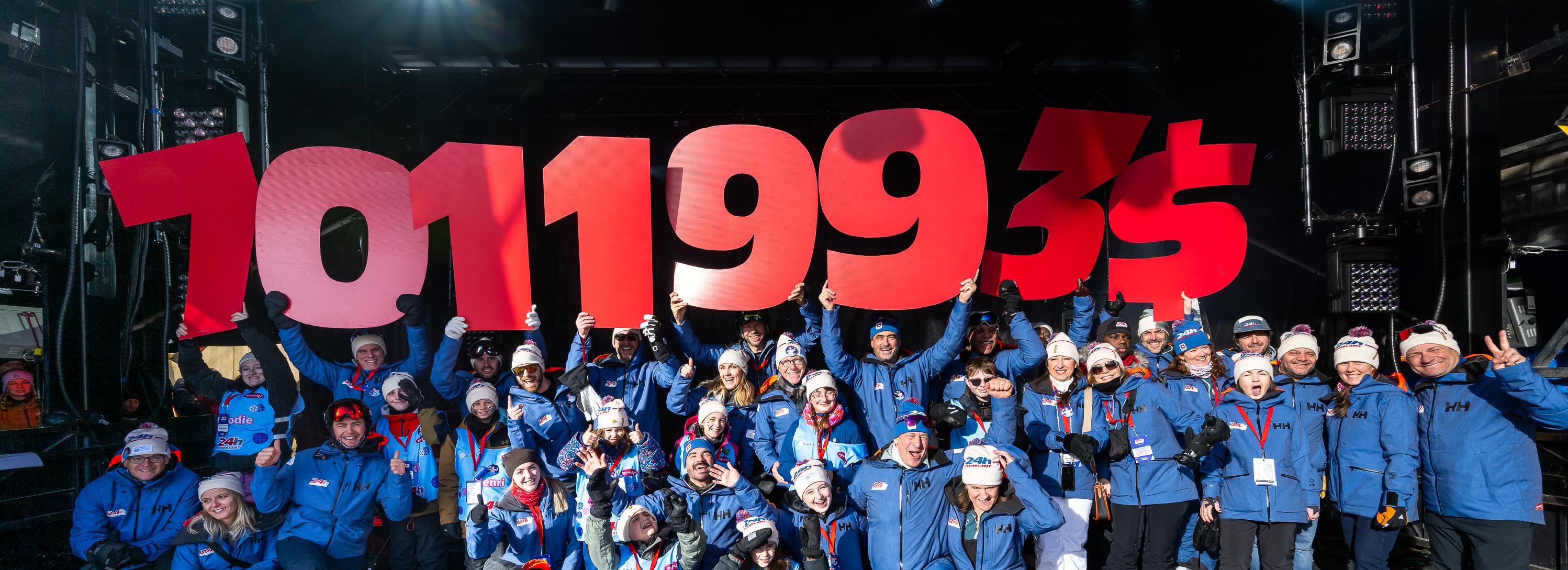 résultat collecte 24h tremblant 2024