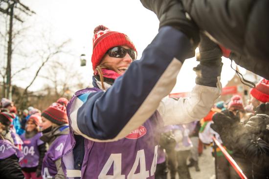 Participant au départ du 24h de Tremblant