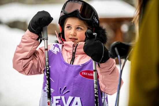 Eva, enfant parrainée du 24h Tremblant