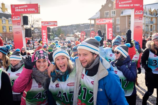 Depart équipe 24h tremblant