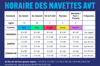 navettes 24h tremblant 2024